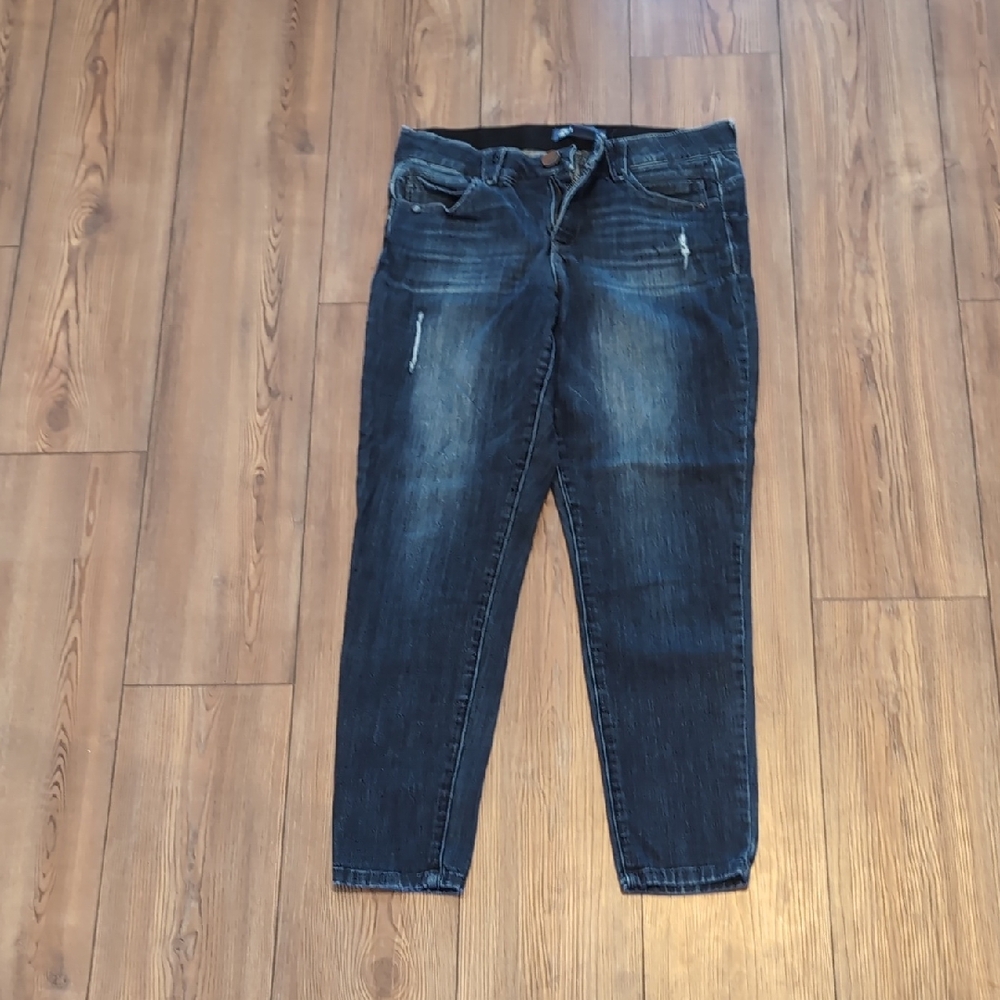 Democracy Midnight Blue Cropped Jeans